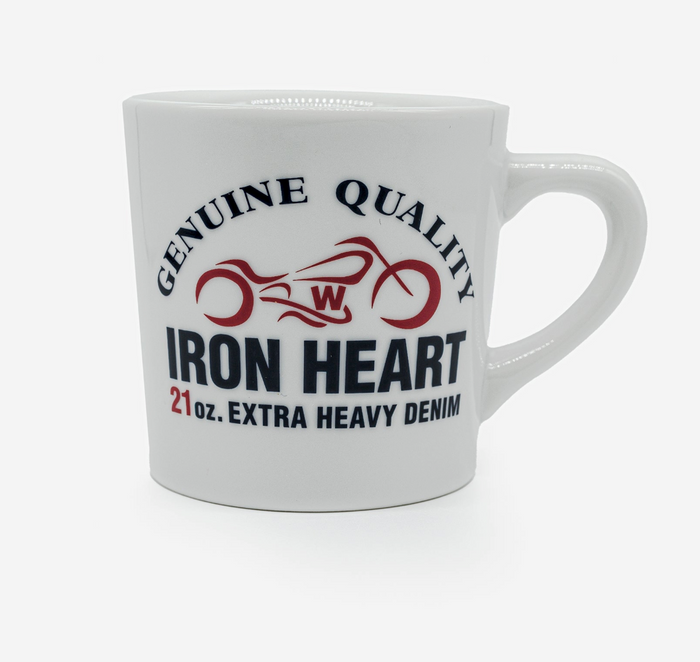 IHG-112-MOTO Iron Heart Mug- "Motorcycle Logo"