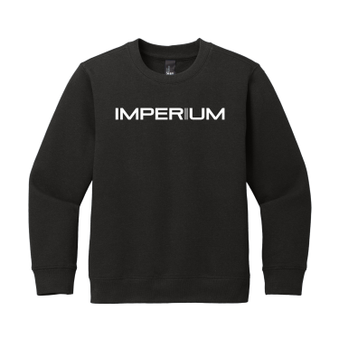 Imperium Dance - Youth V.I.T.™ Fleece Crew DT6104Y with IMPERIUM embroidered on the front