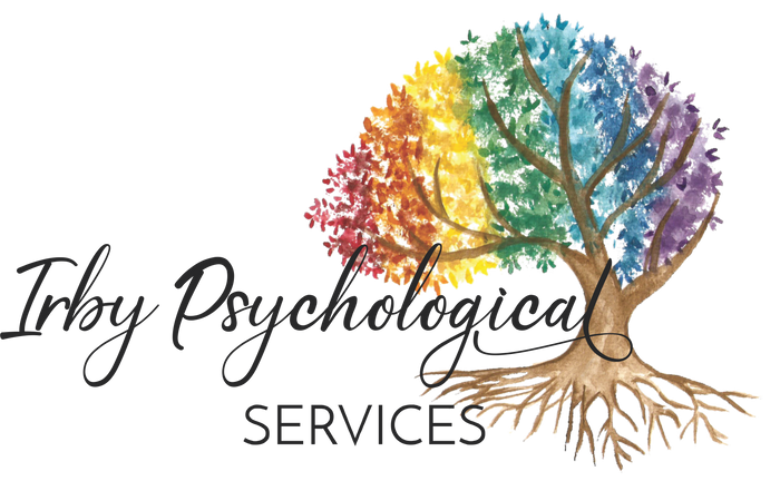 Irby Psych Embroidered Logo - Premium  from Pat's Monograms - Just $12! Shop now at Pat's Monograms