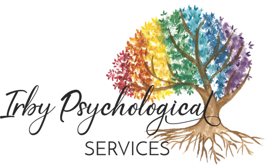 Irby Psych Embroidered Logo - Premium  from Pat's Monograms - Just $12! Shop now at Pat's Monograms