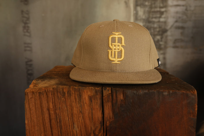 ISP x ANM Snapback Cap-Beige