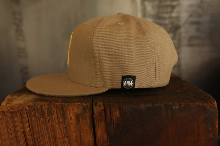 ISP x ANM Snapback Cap-Beige