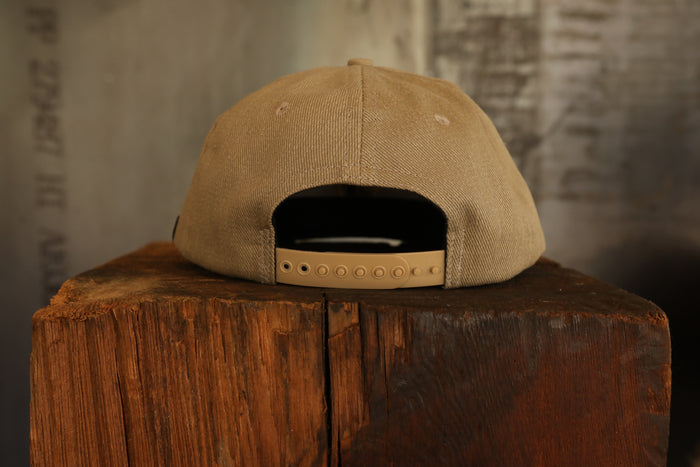 ISP x ANM Snapback Cap-Beige