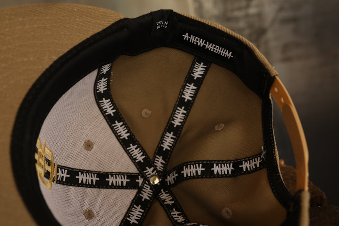 ISP x ANM Snapback Cap-Beige