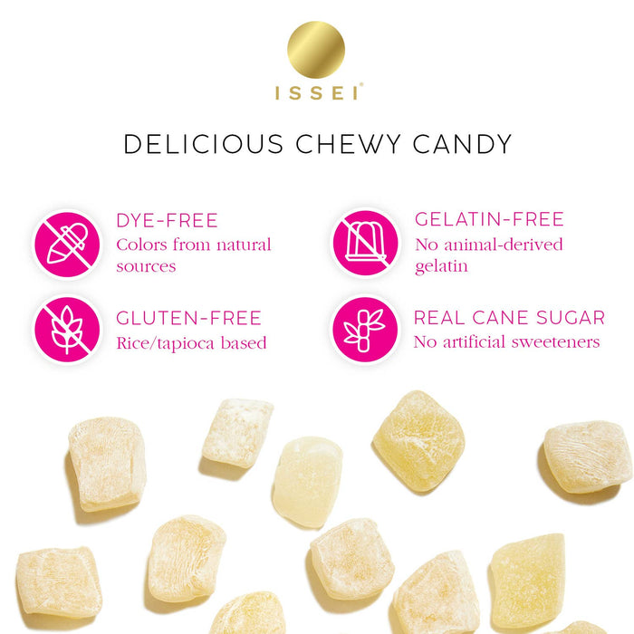 ISSEI Mochi Gummies, Variety Pack, Rainbow