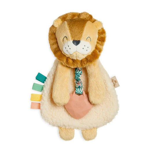 Itzy Ritzy - Itzy Lovey™ Buddy the Lion Plush with Silicone Teether Toy - Premium Baby Gift from Itzy Ritzy - Just $12.99! Shop now at Pat's Monograms
