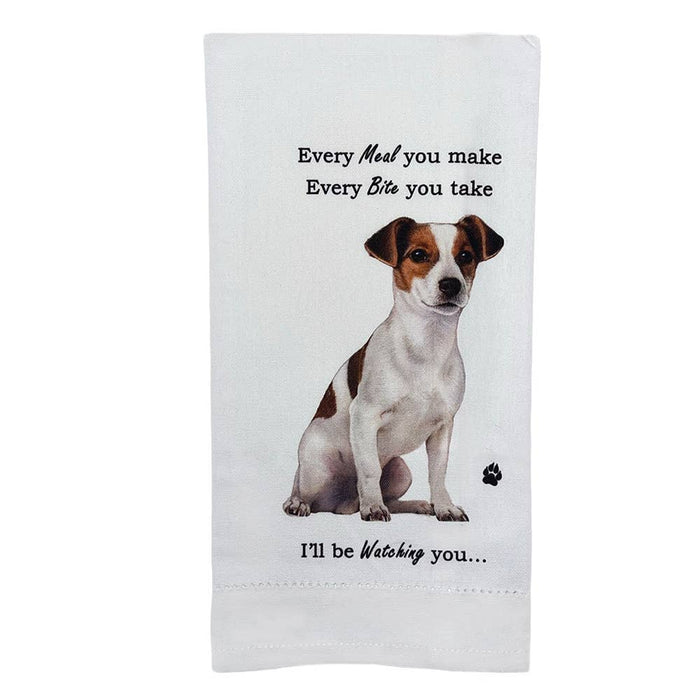 Jack Russell Kitchen Towel - Premium Kitchen Towels from E&S Pets - Just $10.95! Shop now at Pat's Monograms