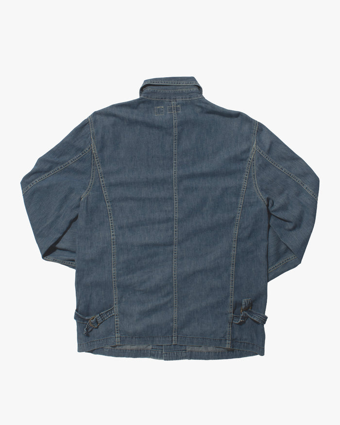Japanese Repro Chore Coat, M, Barns, Lightweight Denim