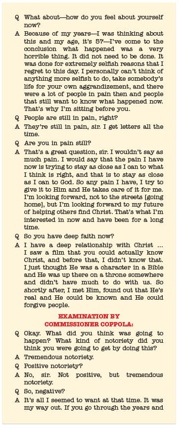 John Lennon's Killer: Parole Board Transcript Released! (NIRV)