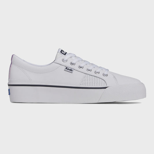 Jump Kick Duo (White Leather Webbing)