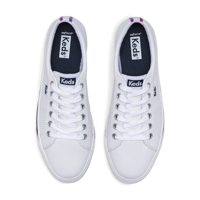 Jump Kick Duo (White Leather Webbing)