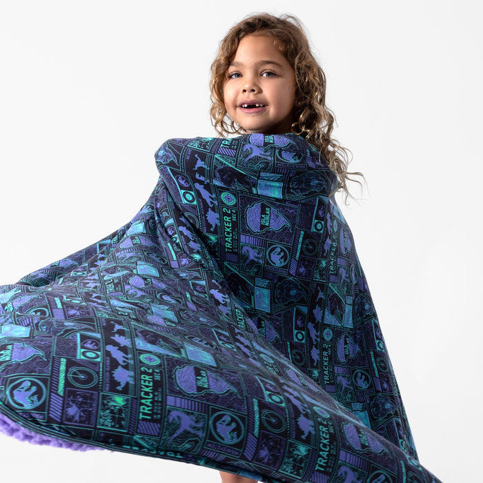 Jurassic Park: Tracker Bamboo Sherpa Blanket