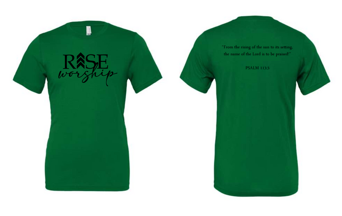 Kelly Green Tee- Youth and Adult