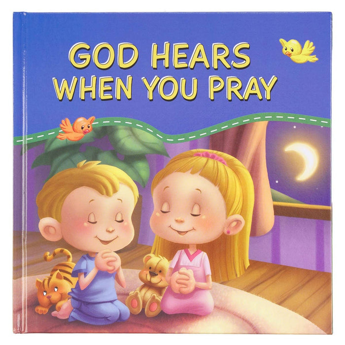 Kid Book God Hears When You Pray Hardcover - Premium Books and Devotionals from Christian Art Gifts - Just $9.95! Shop now at Pat's Monograms
