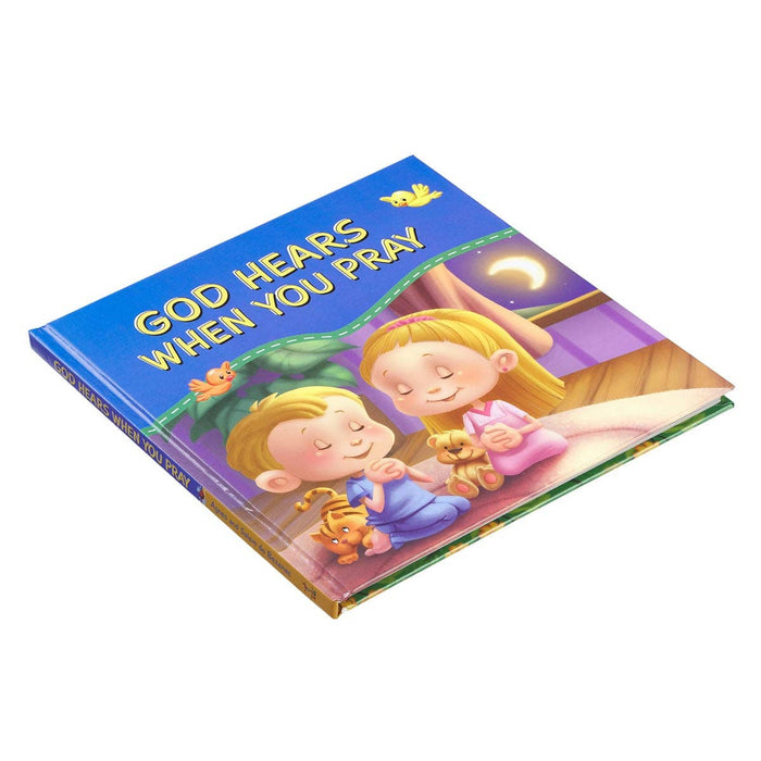 Kid Book God Hears When You Pray Hardcover - Premium Books and Devotionals from Christian Art Gifts - Just $9.95! Shop now at Pat's Monograms