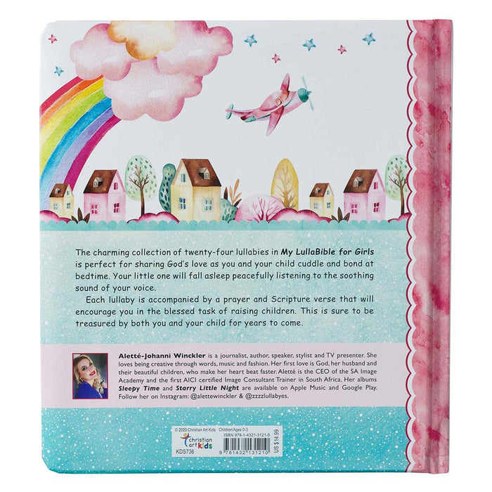 Kid Book My LullaBible for Girls Padded Hardcover Board Book - Premium  from Christian Art Gifts - Just $15.95! Shop now at Pat's Monograms