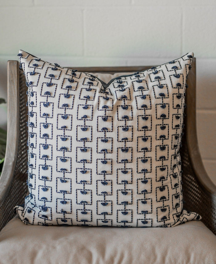 Klare Navy Accent Pillow