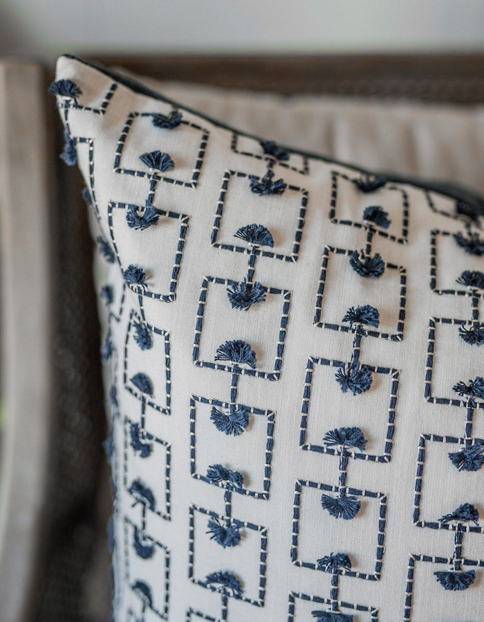 Klare Navy Accent Pillow