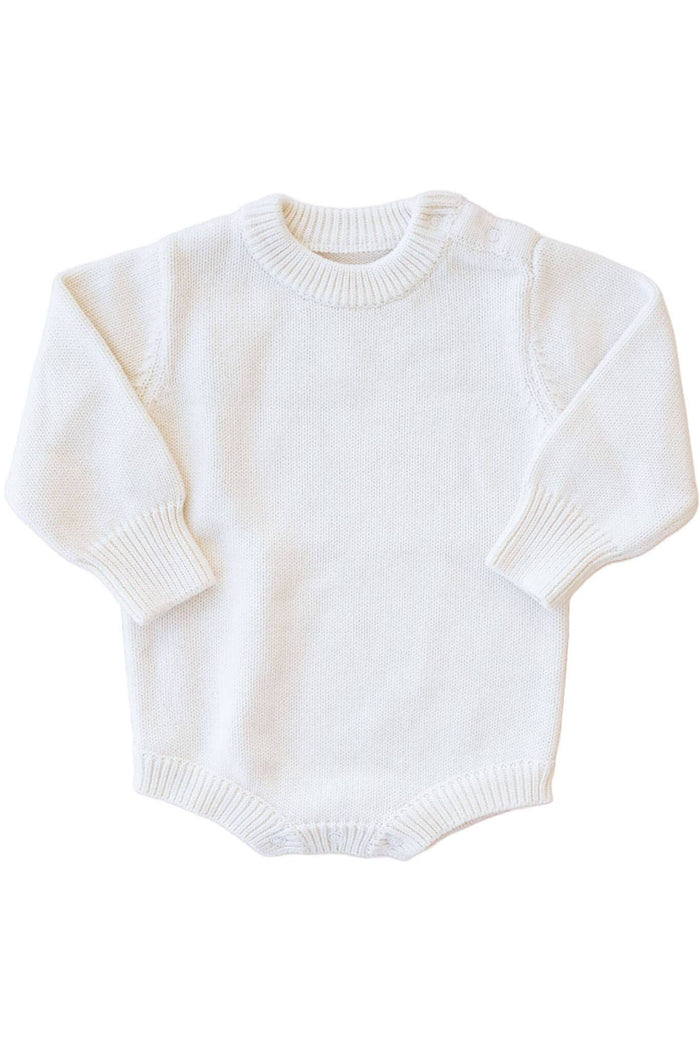 Knit Sweater Bubble Romper