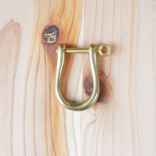 Kobashi Studio BR100l12 Shackle Medium Long - Brass