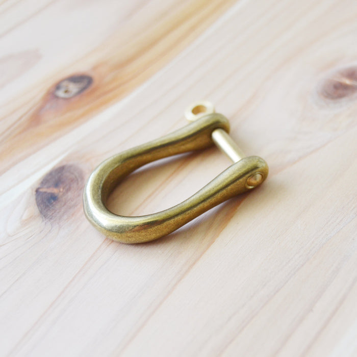 Kobashi Studio BR100l12 Shackle Medium Long - Brass