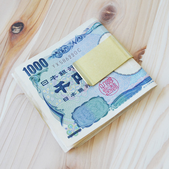 Kobashi Studio BR150 Money Clip - Brass