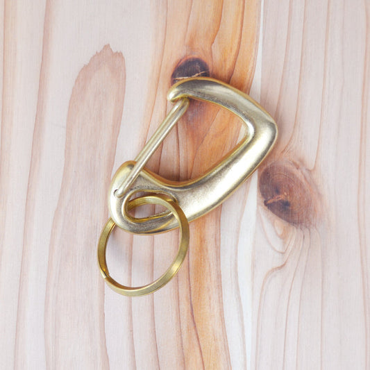 Kobashi Studio BR320 Sand Casted Key Snap - Brass