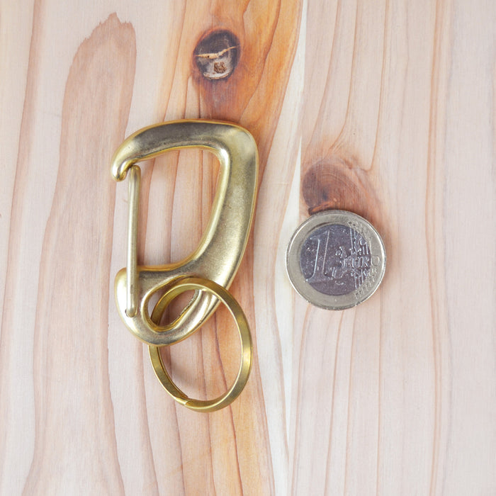 Kobashi Studio BR320 Sand Casted Key Snap - Brass