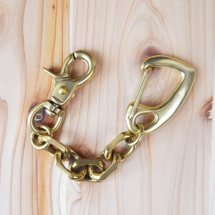 Kobashi Studio BR320GX Massive Chain Snap  - Brass