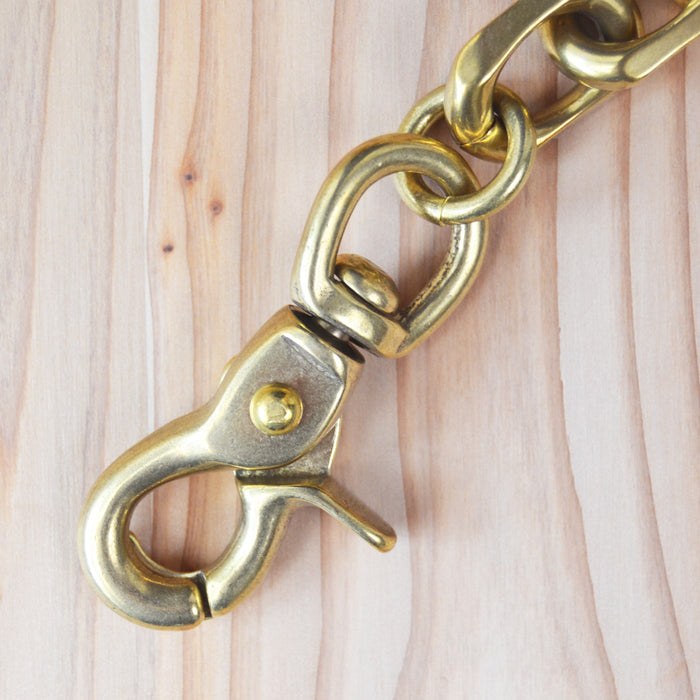 Kobashi Studio BR320GX Massive Chain Snap  - Brass