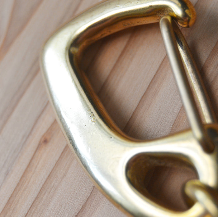 Kobashi Studio BR320GX Massive Chain Snap  - Brass