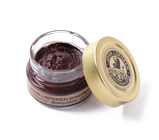 LA-010 John Lofgren JLB Leather Cream- Burgundy