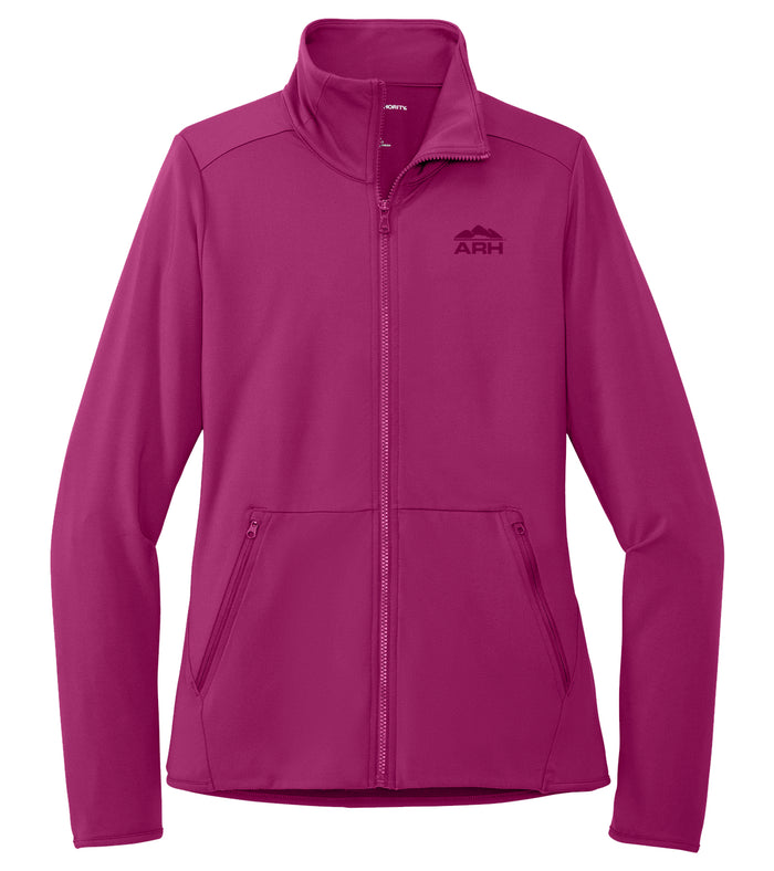 Ladies Stretch Fleece Full-Zip