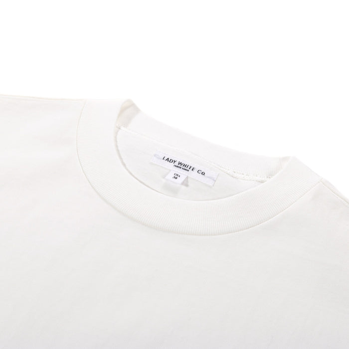 LADY WHITE CO. RUGBY T-SHIRT WHITE