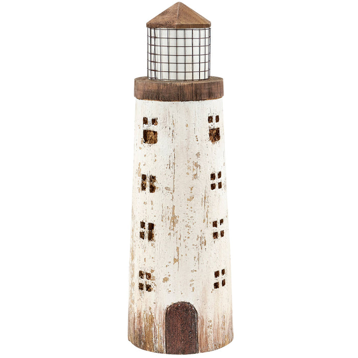 LARGE LIGHTHOUSE SITTER
