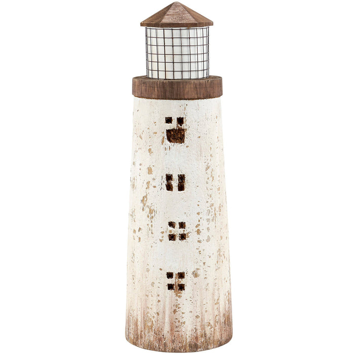 LARGE LIGHTHOUSE SITTER