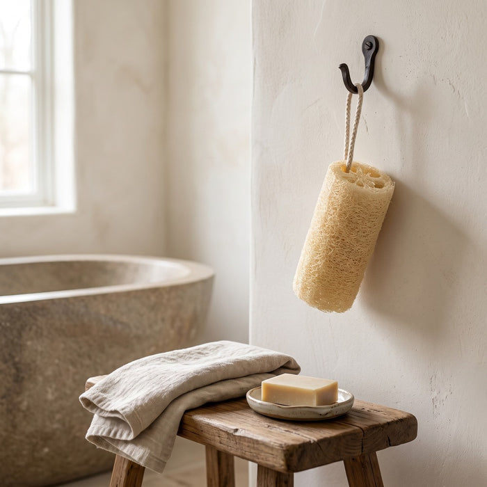 Large Loofah, styled at home