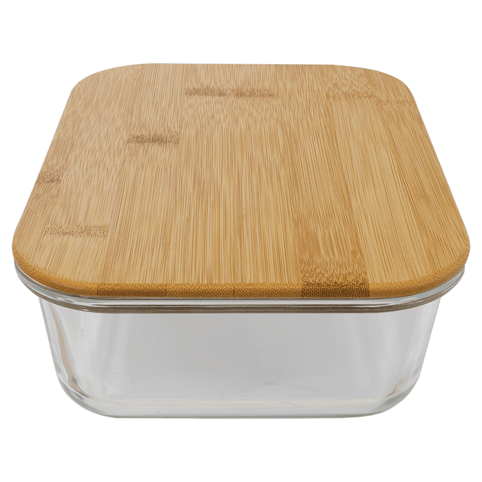 Laser Engravable 50oz. Rectangle Glass Food Container - Premium Laser Engraved from JDS - Just $12.95! Shop now at Pat's Monograms