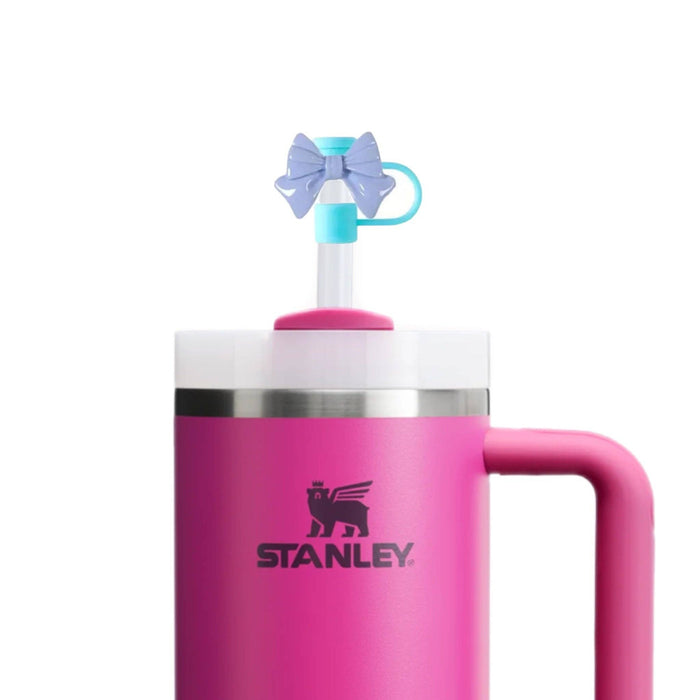 Lavender Bow Straw Topper Coquette Tumbler Accessory - Premium tumbler accessories from Mini Haute Mess - Just $3! Shop now at Pat's Monograms