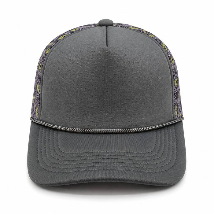 Leopard Pattern Mesh Foam Trucker Hat - Premium Hats & Caps from Hatzzi - Just $13! Shop now at Pat's Monograms