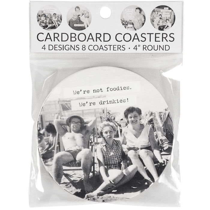 Let's Drink Coasters - Premium barware from Primitives by Kathy - Just $7.95! Shop now at Pat's Monograms