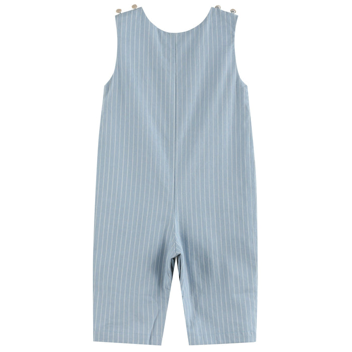 Light Blue Puppy Smocked Overalls - Premium Baby & Toddler Outfits from Lil Cactus - Just $34.95! Shop now at Pat's Monograms