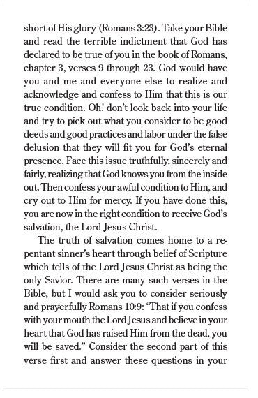 Lost? (NKJV)