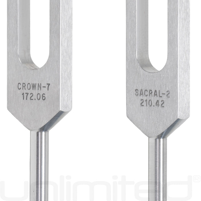 Luminanti Chakra Tuning Fork Set (Weighted)