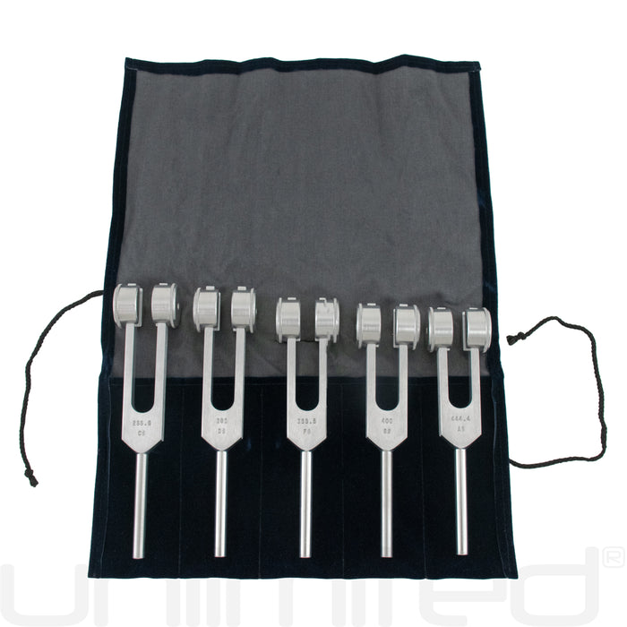 Luminanti Sharps Tuning Fork Set (Weighted)