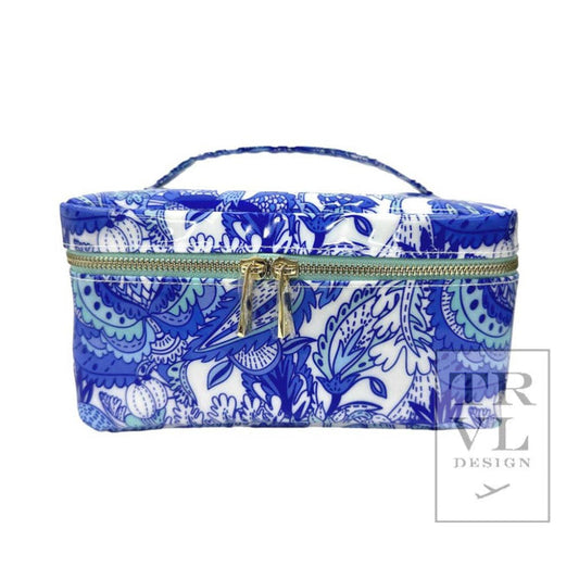 Luxe Gloss Top Handle - Blue Paisley - Premium travel bag from TRVL Design - Just $32.95! Shop now at Pat's Monograms