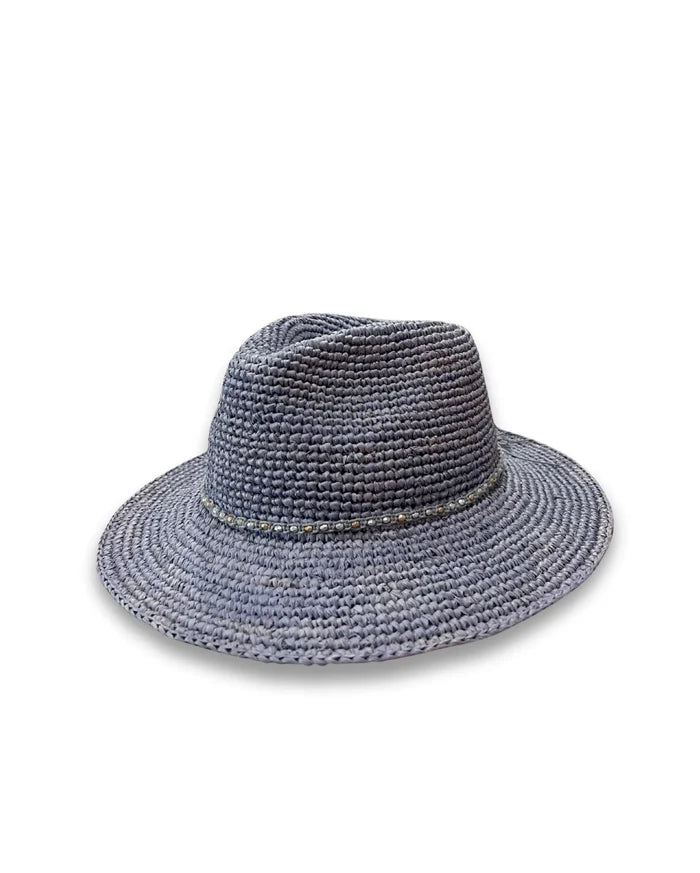 Magdalena Raffia Style (Denim) - BD190