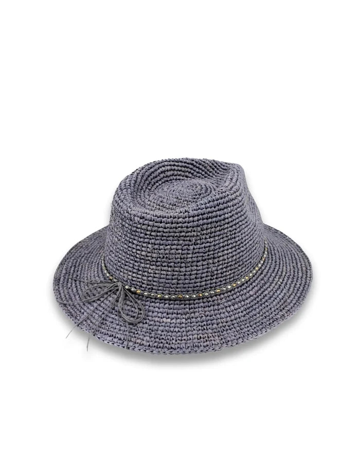 Magdalena Raffia Style (Denim) - BD190