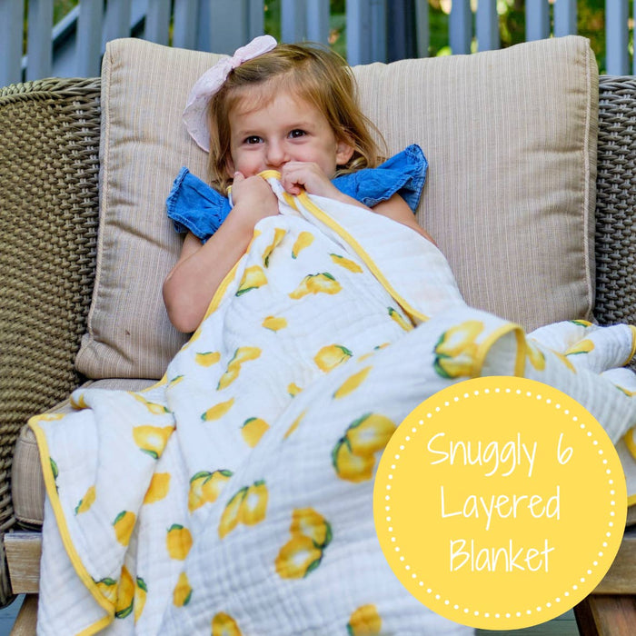 Main Squeeze Baby Todller Muslin Blanket - Premium Swaddle from LollyBanks - Just $29.95! Shop now at Pat's Monograms