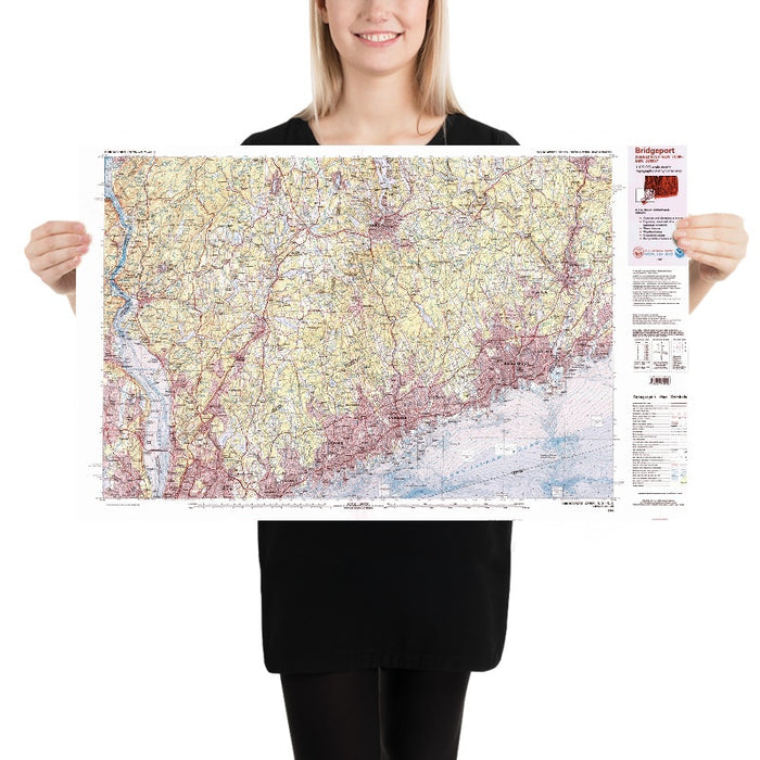 Map of Armonk, New York by USGS, 1986 – Weston CT, Greenwich CT & White Plains NY